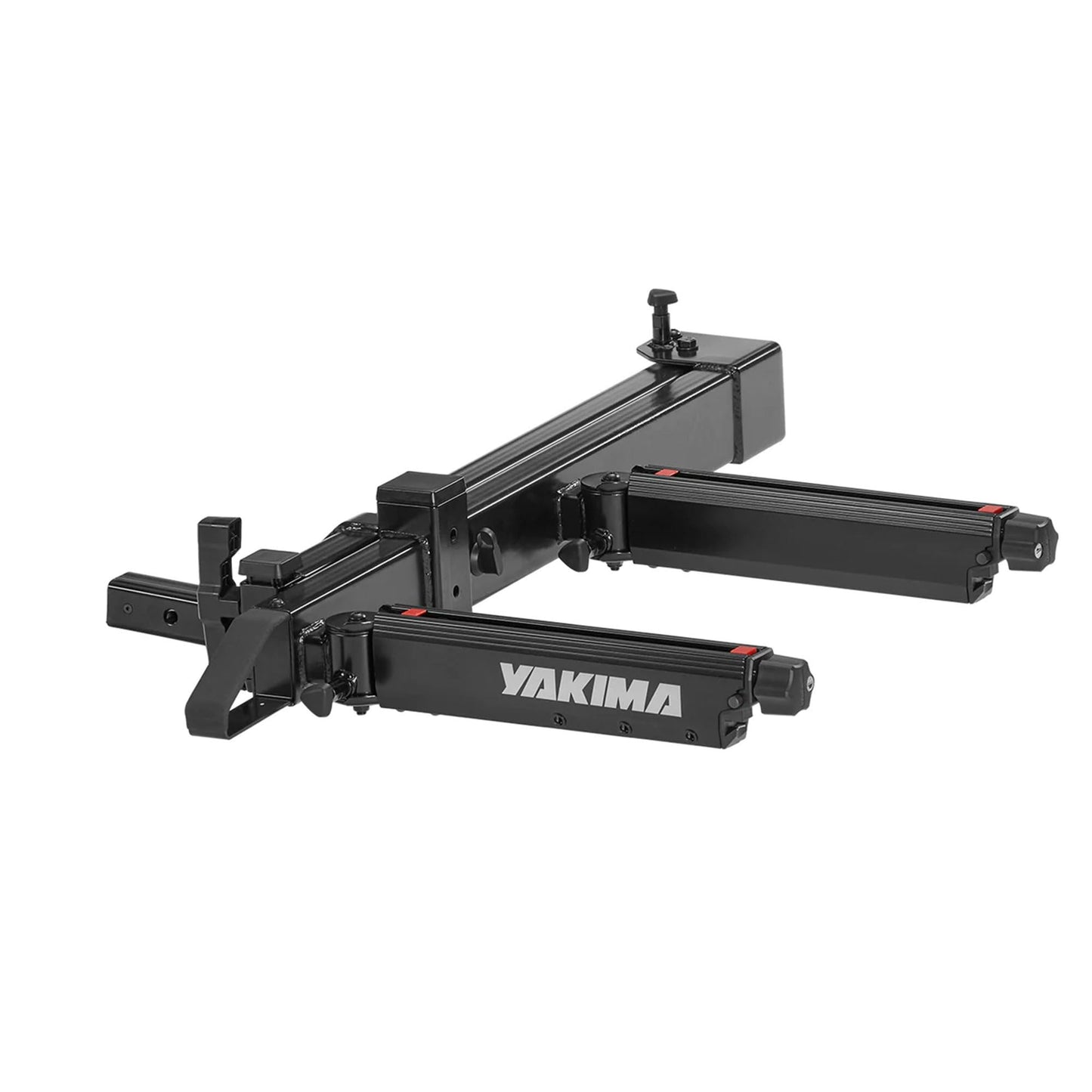 Yakima EXO SwingBase 2 Inch Hitch Base Rack Storage System Bundled with EXO DoubleUp 2 Bike Capacity for EXO SwingBase or EXO TopShelf, Black