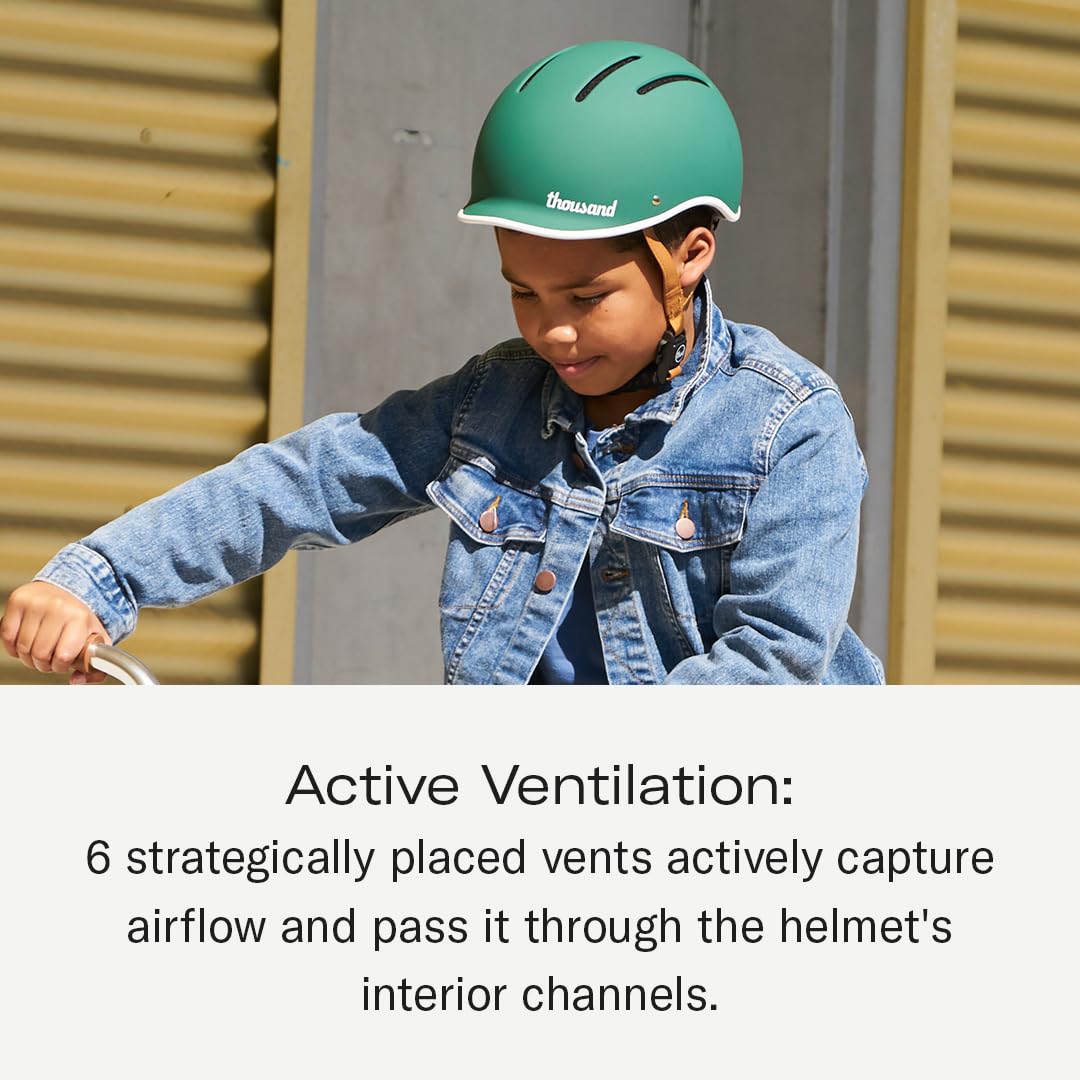 Thousand Jr. Kids Helmet - Kids Bike Helmet - Going Green