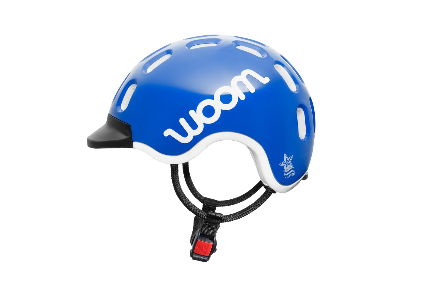 woom Kids’ Bike Helmet, Adjustable Children's Pinch-Free Helmet for Roller Skating & Scooting, Safe Bicycle & Cycling Helmet for Boys & Girls (1-14 Years Old) - Sky Blue - Small