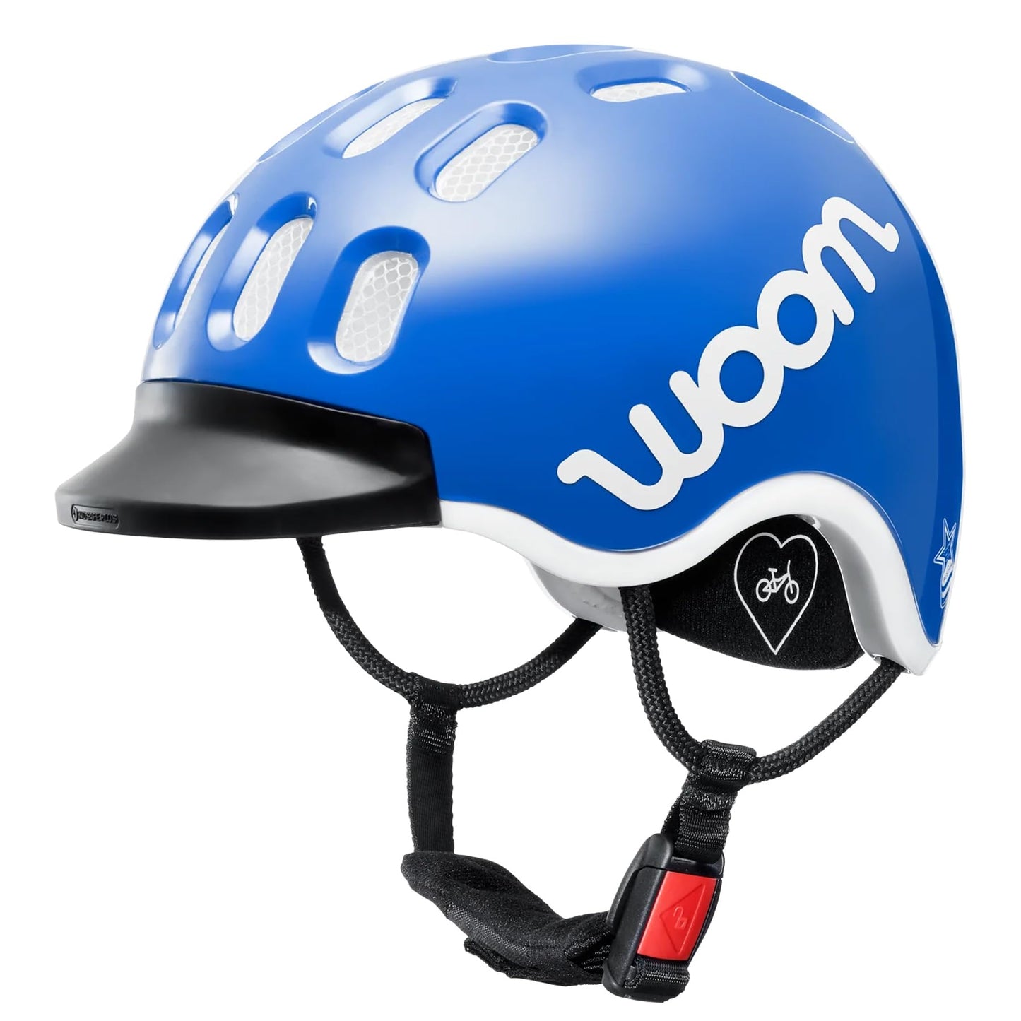 woom Kids’ Bike Helmet, Adjustable Children's Pinch-Free Helmet for Roller Skating & Scooting, Safe Bicycle & Cycling Helmet for Boys & Girls (1-14 Years Old) - Sky Blue - Small