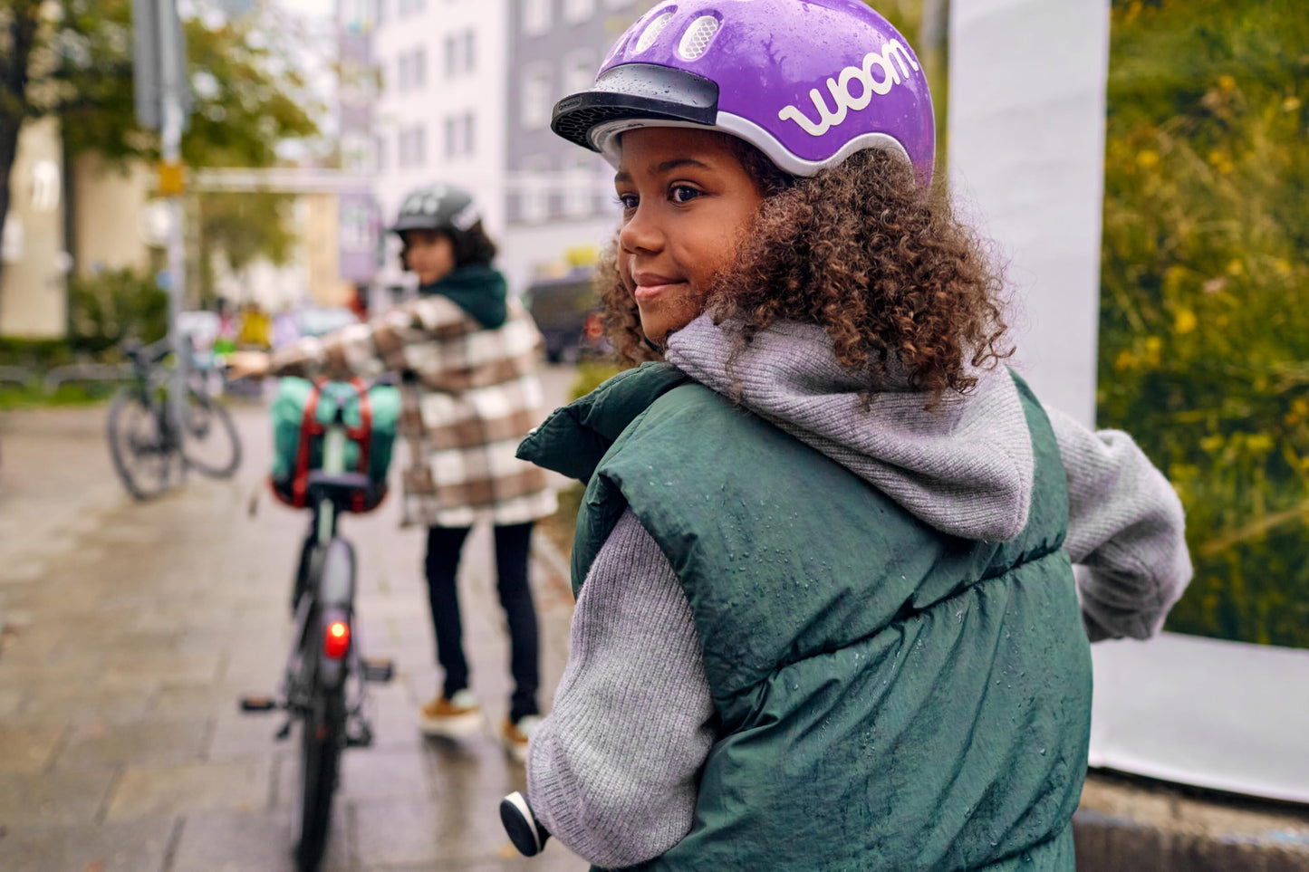 woom Kids’ Bike Helmet, Adjustable Children's Pinch-Free Helmet for Roller Skating & Scooting, Safe Bicycle & Cycling Helmet for Boys & Girls (1-14 Years Old) - Sky Blue - Small