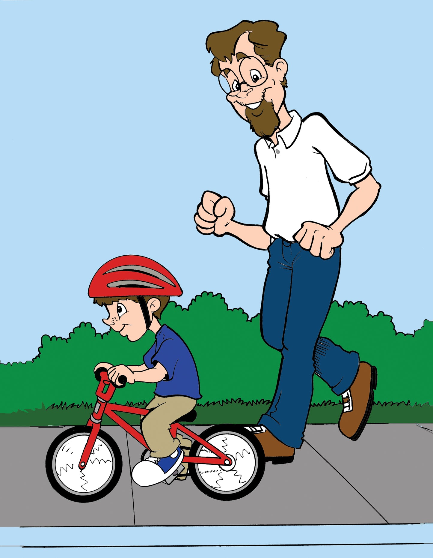 Family Connection Personalized Bike Training Package - Customized Training Guide + Children's Book $69.95 (Most Popular)